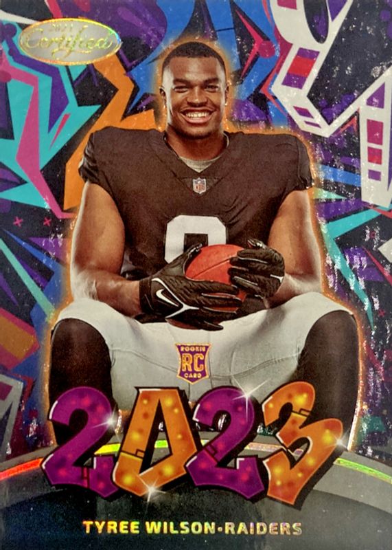 Tyree Wilson 2023 Certified #TP-14 2023 Graffiti /(SSP) Rookie RAW