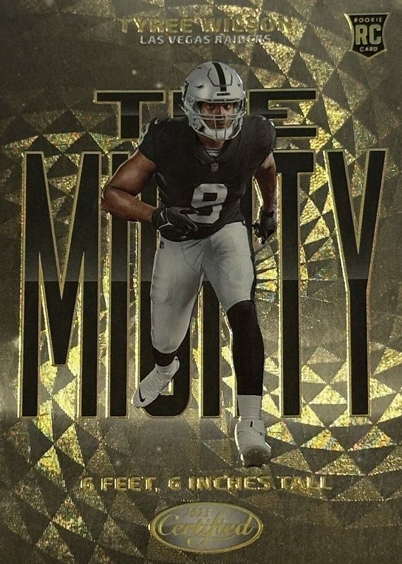 Tyree Wilson 2023 Certified #M-14 The Mighty /(SSP) Rookie RAW