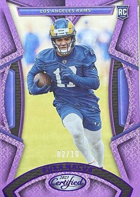 2023 Certified #143 Mirror Purple /10