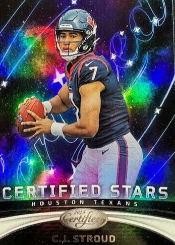 CJ Stroud 2023 Certified #CS-11 Certified Stars Price Guide - Sports Card  Investor