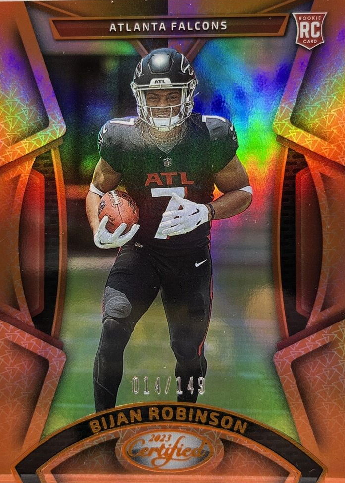 rare football cards 2023 2023 Panini Select Football Hobby Box