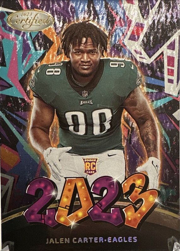 Jalen Carter 2023 Certified #TP-15 2023 Graffiti /(SSP) Rookie RAW