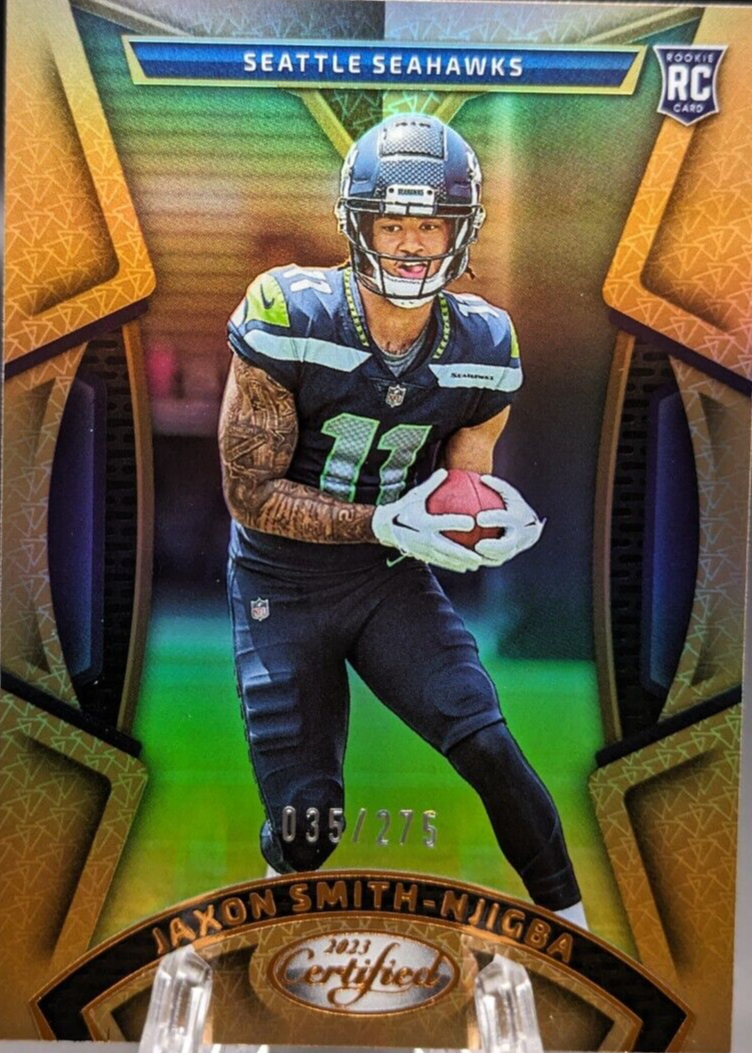 Jaxon Smith-Njigba 2023 Certified #112 Mirror Bronze /275 Price