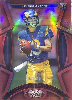 2023 Certified #180 Mirror Red /99