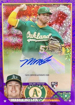 2023 Topps Chrome Update #AC-MMI Autographs - Purple Speckle Refractor /299