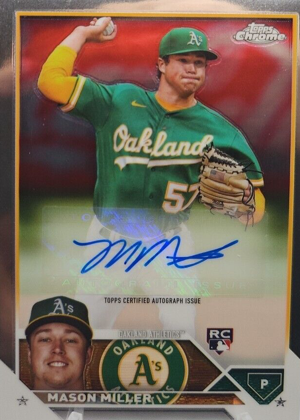 Mason Miller 2023 Topps Chrome Update #AC-MMI Autographs Price 