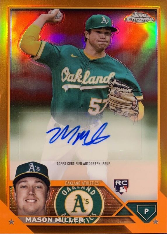 2023 Topps Chrome Update #AC-MMI Autographs - Orange Refractor /25