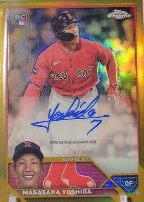 2023 Topps Chrome Update #AC-MY Autographs - Gold Refractor /50