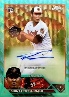 SHINTARO FUJINAMI オートグラフカード 09/50