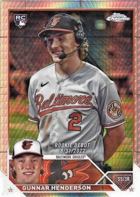 2023 Topps Chrome Update #USC208 Rookie Debut - Prism Refractor