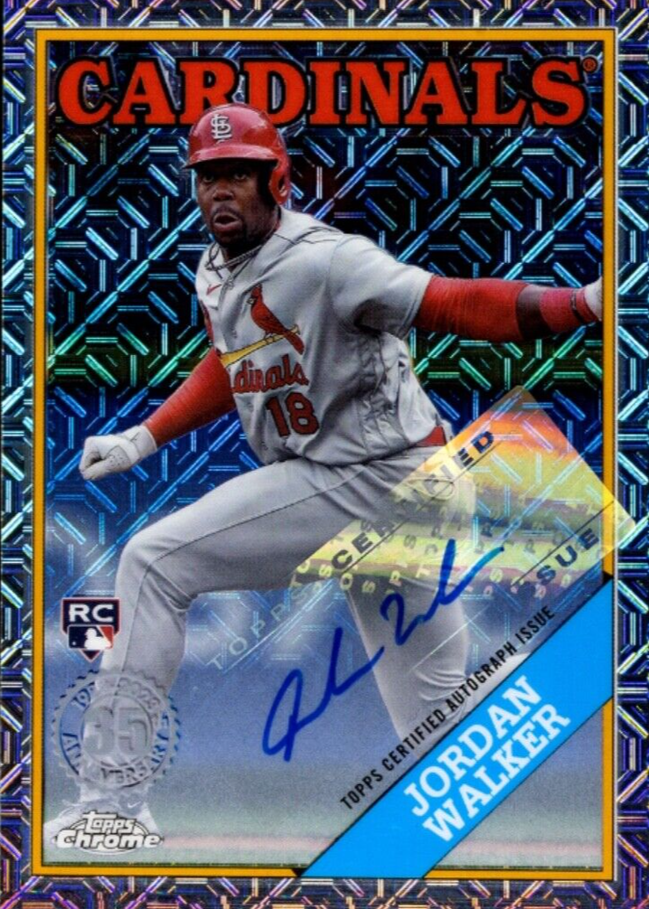 Jordan Walker Baseball Cards Price Guide - Sports Card Investor