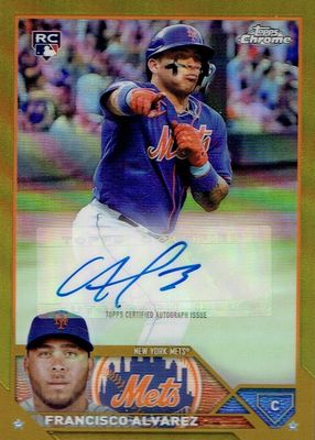 2023 Topps Chrome Update #AC-FA Autographs - Gold Refractor /50