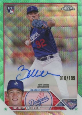 その他 17/25 Topps Now Bobby Miller Auto /25 17/25 Topps Now Bobby Miller Auto /25