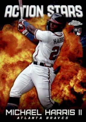 2023 Topps Chrome Update #ASC-6 Action Stars