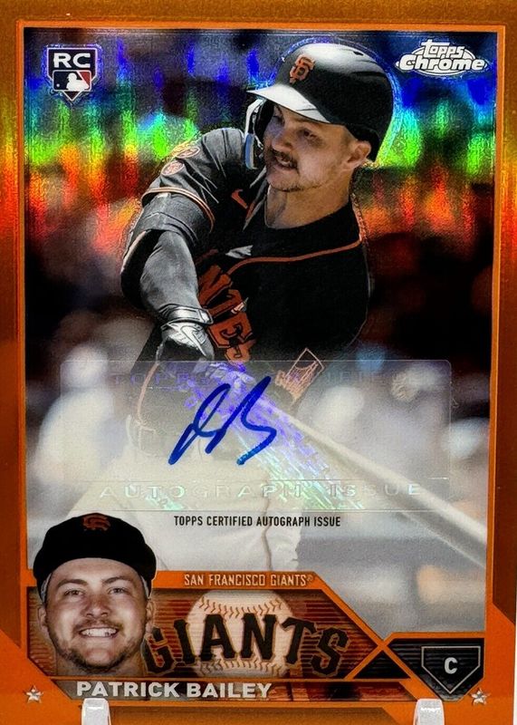 2023 Topps Chrome Update #AC-PB Autographs - Orange Refractor /25