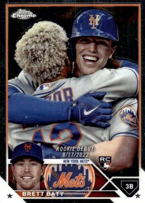 2023 Topps Chrome Update #USC10 Rookie Debut