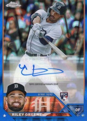 2023 Topps Chrome Update #AC-RG Autographs - Blue RayWave Refractor /150