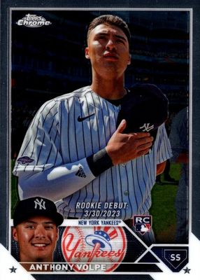 Anthony Volpe 2020 Bowman Sapphire Edition #BCP-139 Chrome