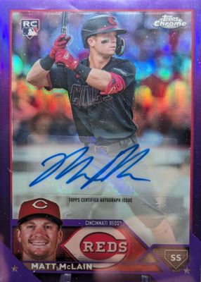 2023 Topps Chrome Update #AC-MMC Autographs - Purple Refractor /250