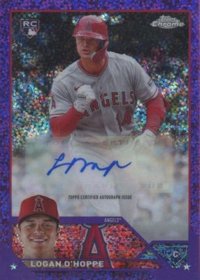 2023 Topps Chrome Update #AC-LOH Autographs - Purple Speckle Refractor /299