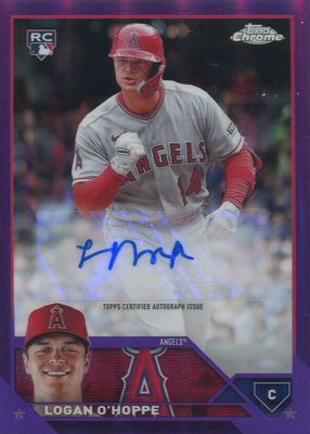 2023 Topps Chrome Update #AC-LOH Autographs - Purple Refractor /250