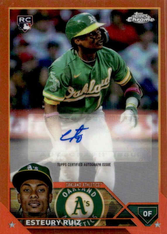 2023 Topps Chrome Update #AC-ER Autographs - Orange Refractor /25