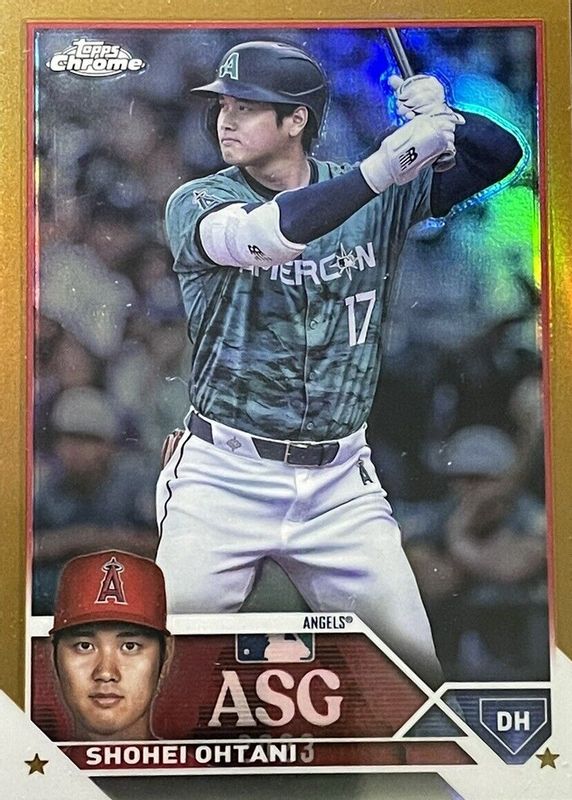 Shohei Ohtani 2023 Topps Chrome Update #ASGC-6 2023 All-Star Game 