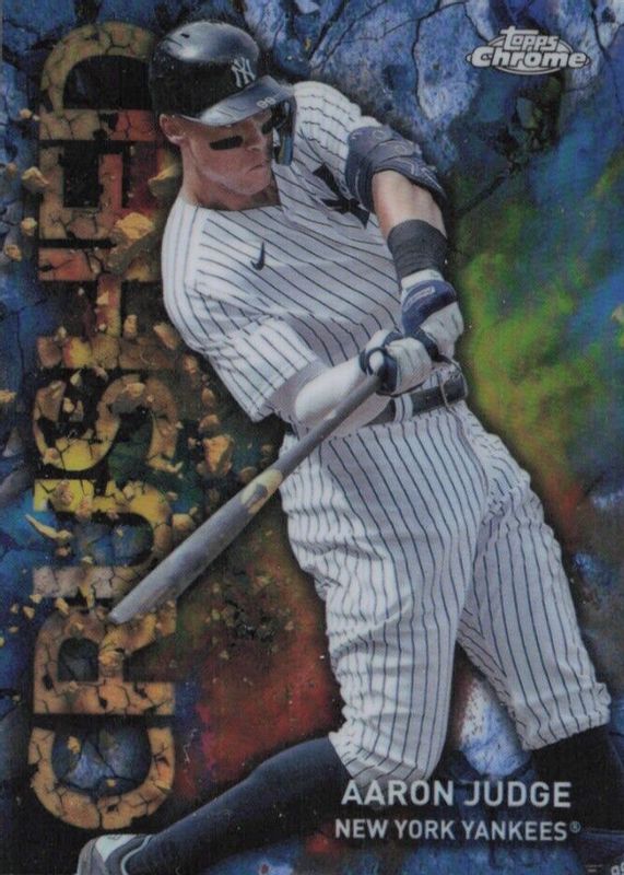Aaron Judge 2023 Topps Chrome Update #C-1 Crushed RAW