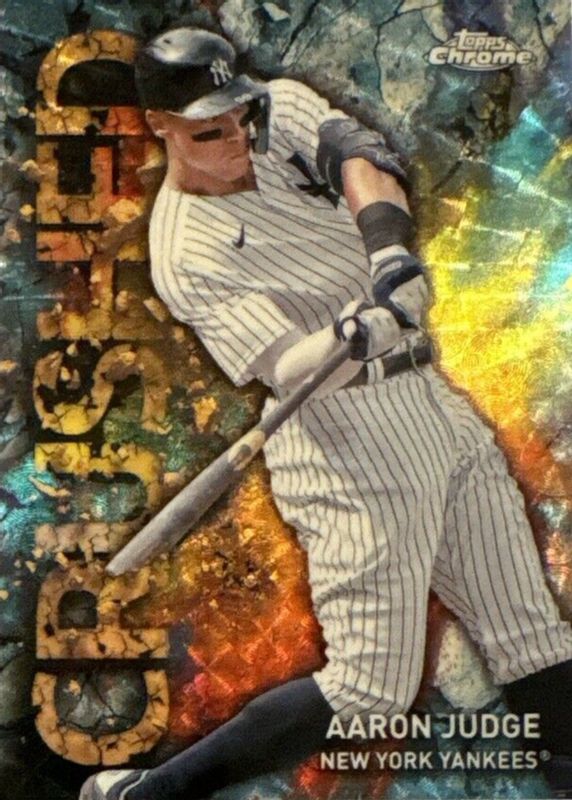 Aaron Judge 2023 Topps Chrome Update #C-1 Crushed - Superfractor /1 RAW