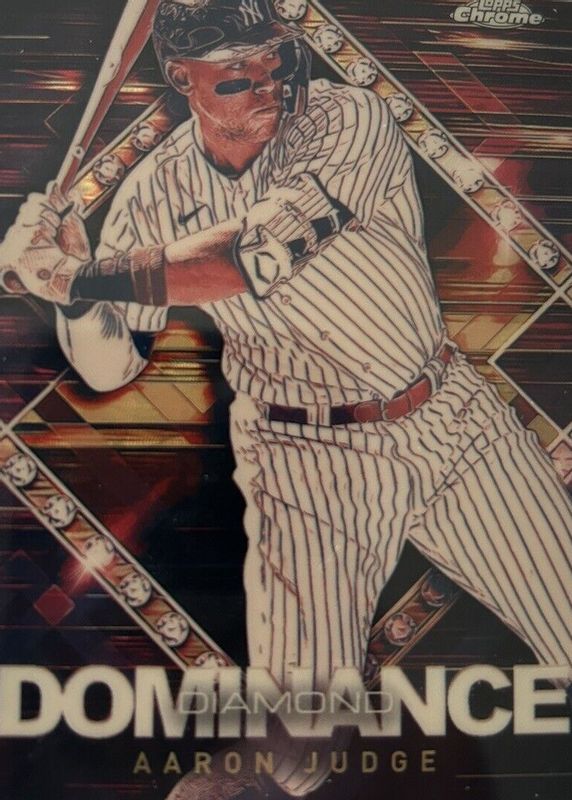 Aaron Judge 2023 Topps Chrome Update #DD-1 Diamond Dominance - Superfractor /1 RAW