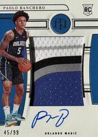 Paolo Banchero 2022-23 Panini Chronicles Phoenix Rookie