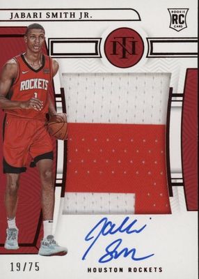 2022 National Treasures #121 Rookie Patch Auto - Red /75