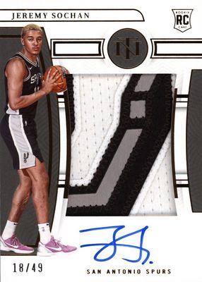 2022 National Treasures #142 Rookie Patch Auto - Bronze /49