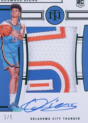 2022 National Treasures #124 Rookie Patch Auto - Emerald /5