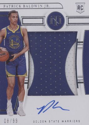 2022 National Treasures #119 Rookie Patch Auto /99