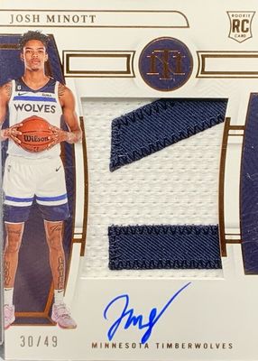 2022 National Treasures #143 Rookie Patch Auto - Bronze /49