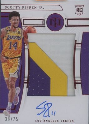 2022 National Treasures #150 Rookie Patch Auto - Red /75