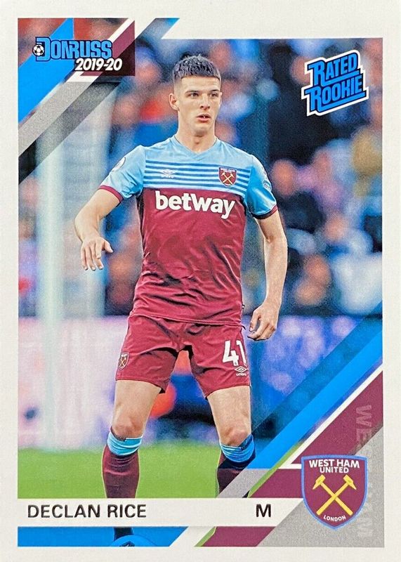 Declan Rice 2019 Chronicles #179 Donruss Rookie PSA 10