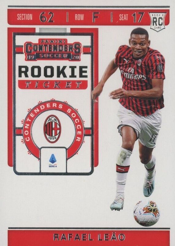 Rafael Leao 2019 Chronicles #RT-38 Contenders Rookie Ticket PSA 10 