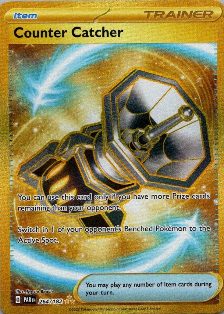 Counter Catcher 2023 Scarlet & Violet: Paradox Rift #264/182 Hyper Rare ( Secret) Price Guide - Sports Card Investor