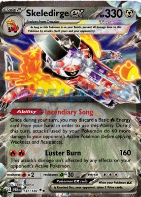 2023 Scarlet & Violet: Paradox Rift #137/182 Double Rare