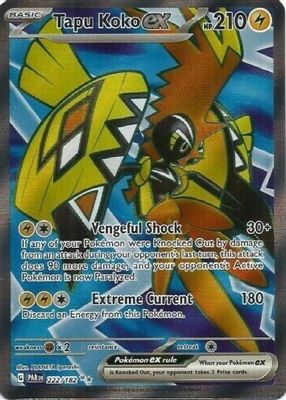 Tapu Koko ex 2023 Scarlet & Violet: Paradox Rift #222/182