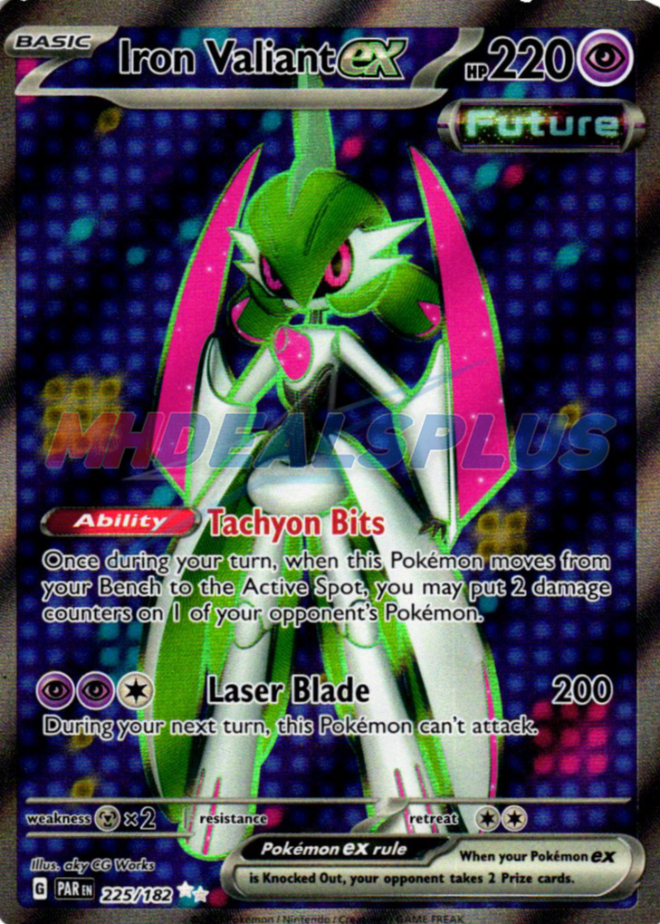 iron valiant ex pokemon card Amazon.com: Pokemon TCG Iron Valiant ex Box : Toys & Games