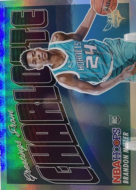 Brandon Miller 2023 Hoops #18 Rookie Greetings - Winter PSA 10 Price Guide  - Sports Card Investor