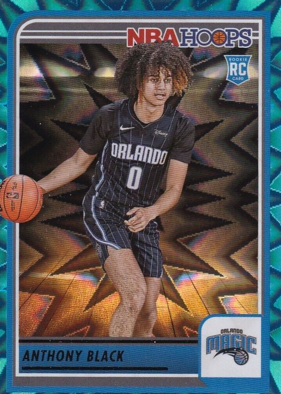 Anthony Black 2023 Hoops #257 Teal Explosion Rookie PSA 10