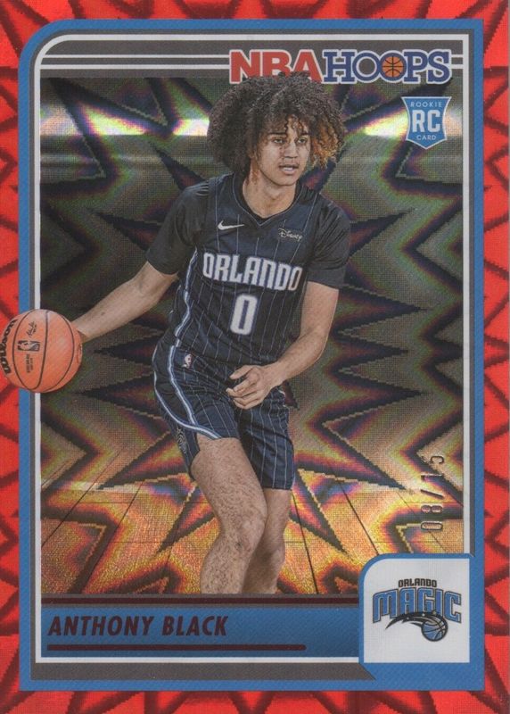 Anthony Black 2023 Hoops #257 Red Explosion /15 Rookie RAW