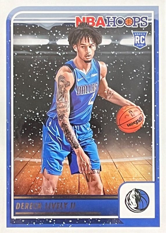 Dereck Lively II 2023 Hoops #241 Winter Rookie RAW