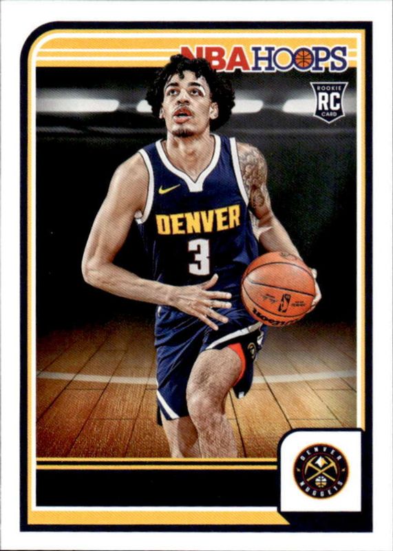 Julian Strawther 2023 Hoops #250 Base Rookie RAW