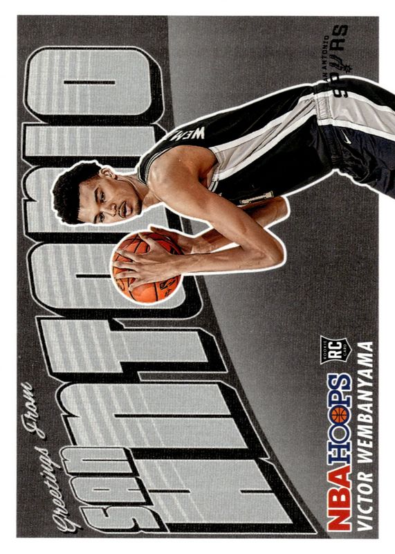 2023-24 Panini NBA Hoops Hobby Box REDEMPTION Victor Wembanyama