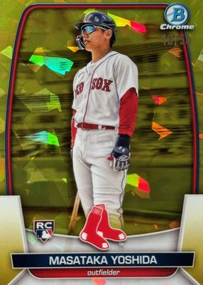 2023 Bowman Chrome Sapphire Edition #75 Yellow /50